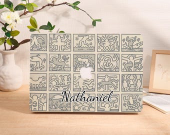Keith Haring Macbook Case: Personalized Laptop Cover