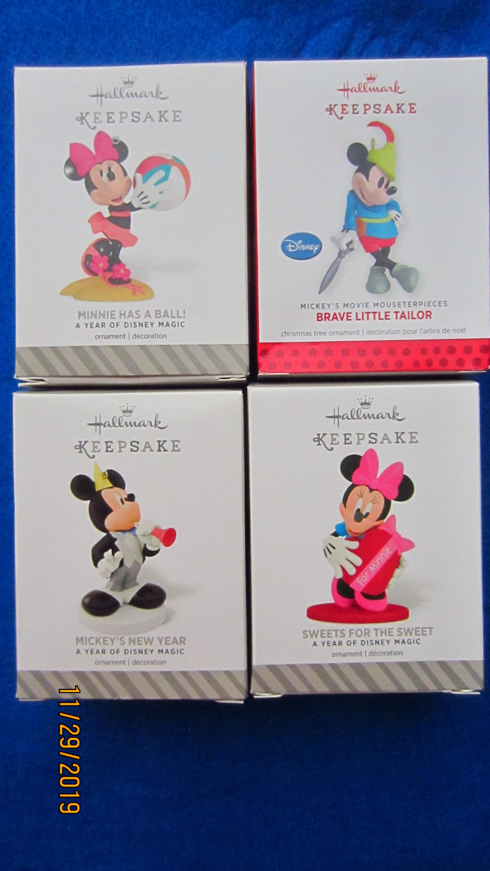 2023 2024 Disney Mickey Minnie Mouse Noël Arbre Décoration
