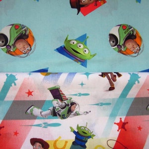 Disney Toy Story Fabrics  . Choose your print. Sold by the half yard or less