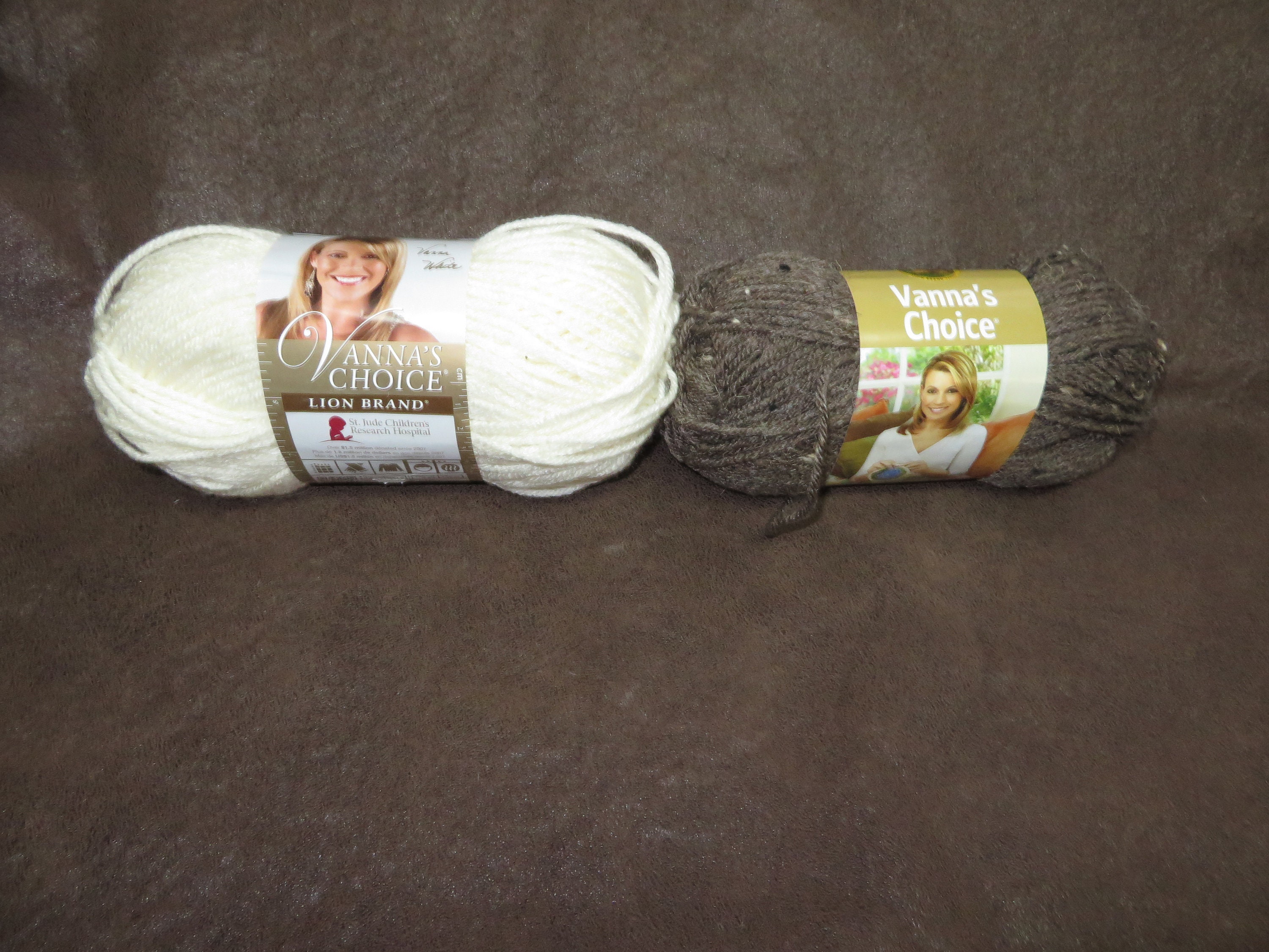 Lion Brand Yarns: Vanna's Choice Fisherman or Barley 