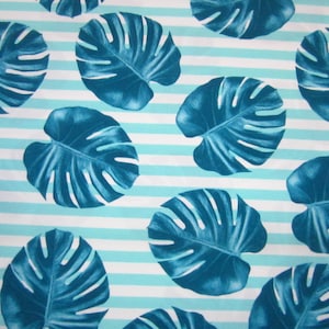 PD Leaf Print outdoor fabric Sold by the half yd
