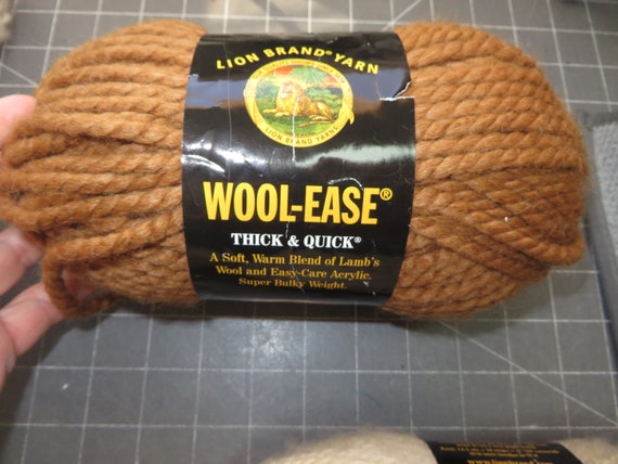 Lion Brand Yarns:choose Wool Ease, Homespun,chenille,lion Boucle