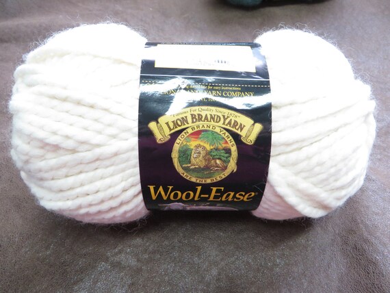 Lion Brand Yarns: Wool Ease 6oz Fisherman 099 , Jiffy Mohair Look