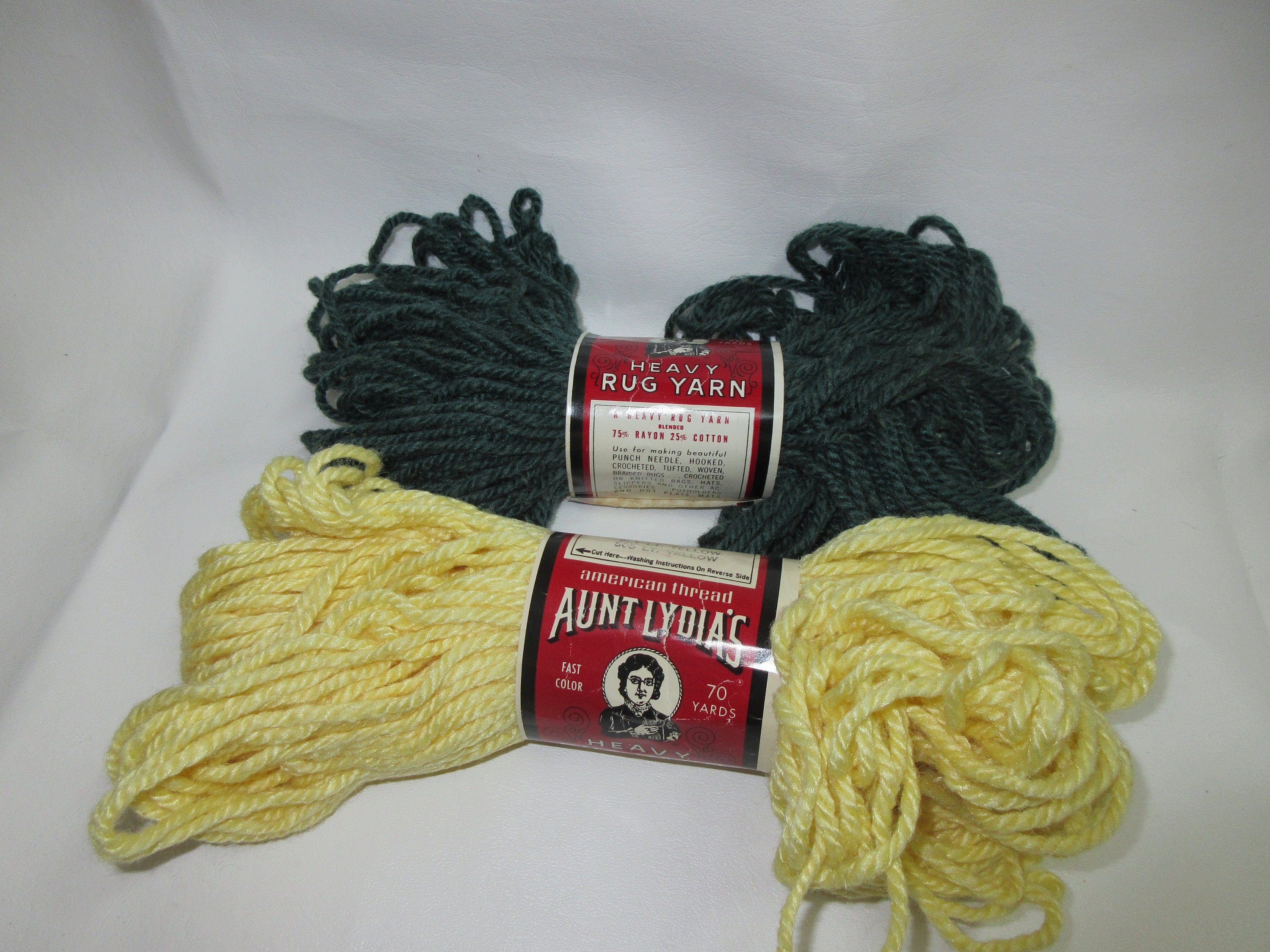 GOLDEN YELLOW - Aunt Lydia's Classic 10 Crochet Thread. Item #154-0422