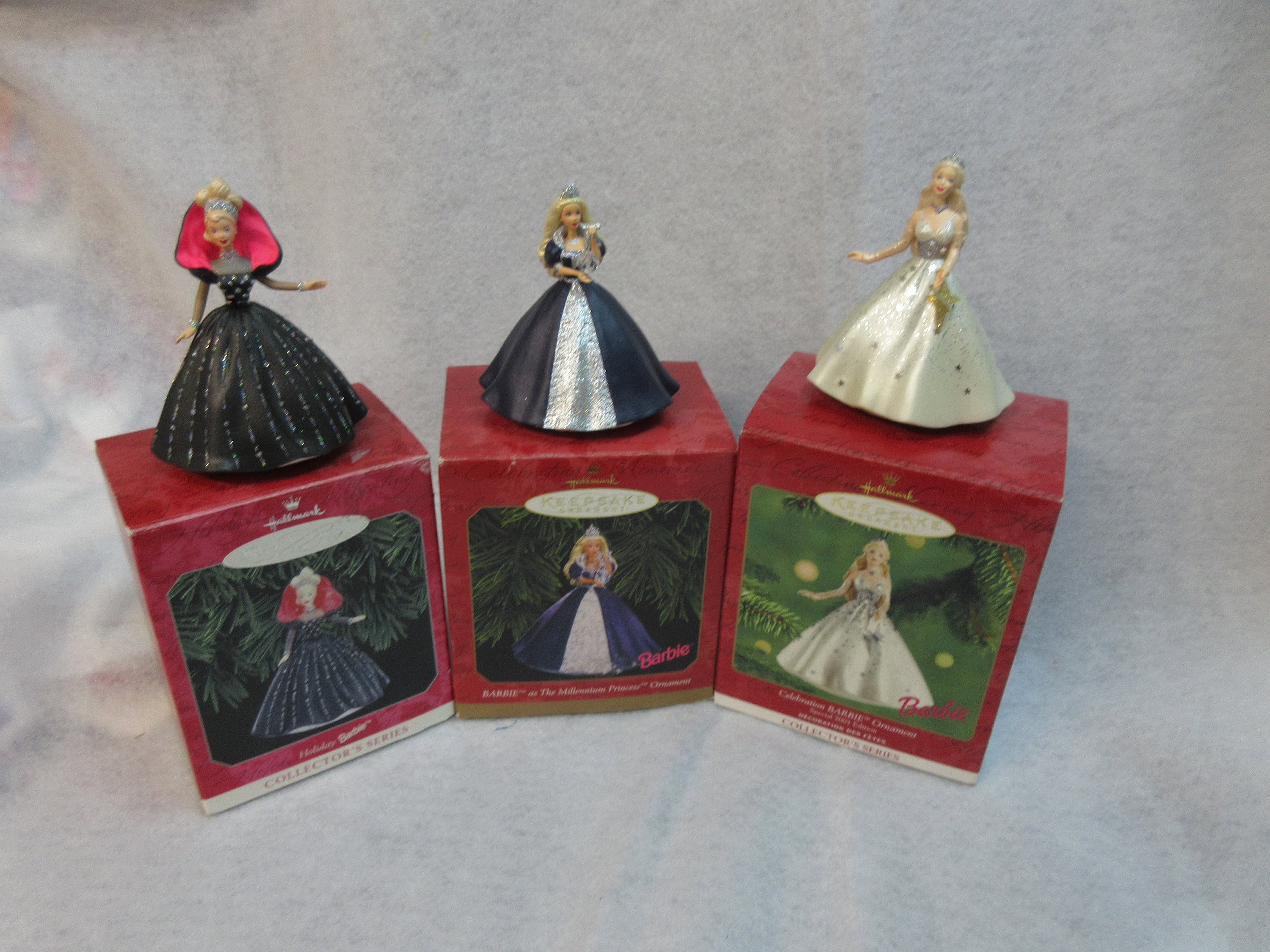 Vintage Hallmark Keepsake Ornaments Holiday Barbie Pick Your