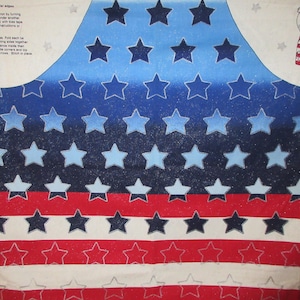 Panel Apron Panel Fabric - Fabric Traditions Heart of America Apron Panel