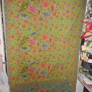 Pretty floral print fabric. Look at the design sold as one piece