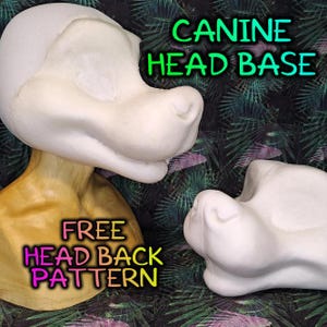 Canine Fursuit Foam Kopfbasis