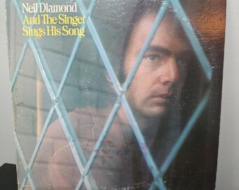 Neil Diamond: And the Singer Sings His Song MCA 12" LP 33 RPM Vinyl Record