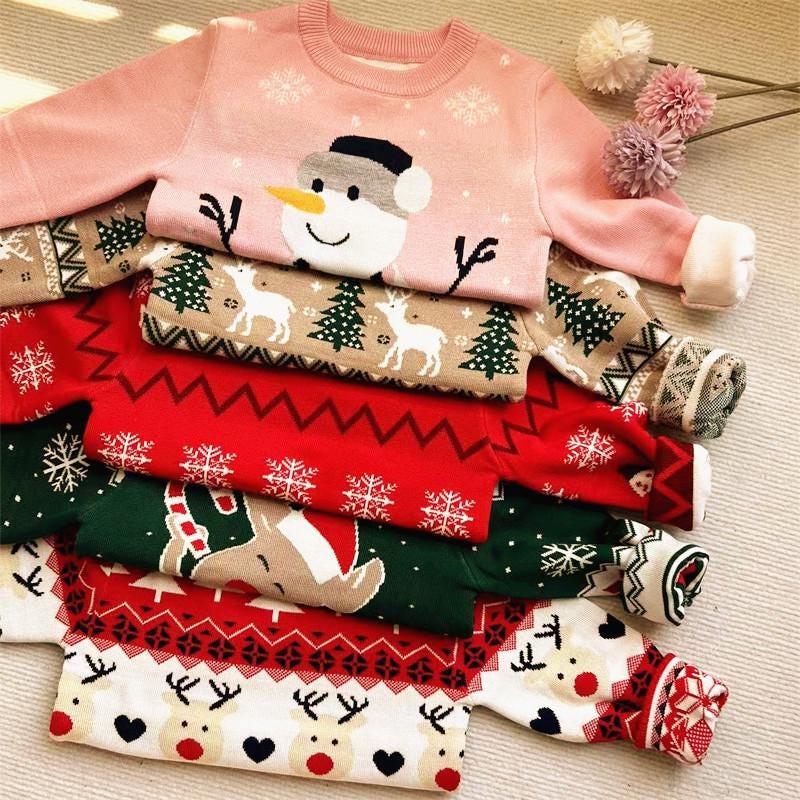 Christmas Sweater First Christmas Jumper Baby Christmas Outfit