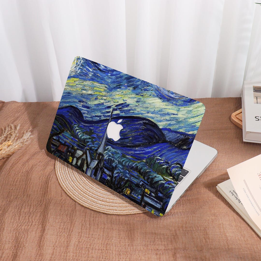 Starry Night Village 2025 MacBook Hard Case for Air 11/13, M1/M2/M3/M4 — free download