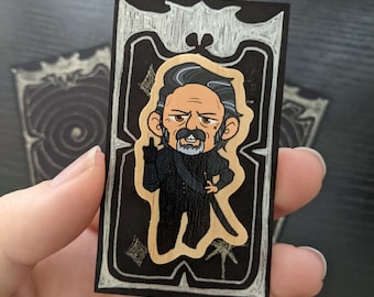 Izzy Hands Pin + FREE Sticker