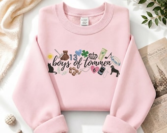 Boys Of Tommen Embroidered Sweatshirt/Hoodie, Sport Romance, Bookish Merch