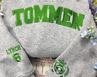 Vintage Boys of Tommen Sweatshirt, Tommen College Crewneck, Custom Couple Shirt, Binding 13 Crewneck, Bookish Romance Merch Gift made by NMA