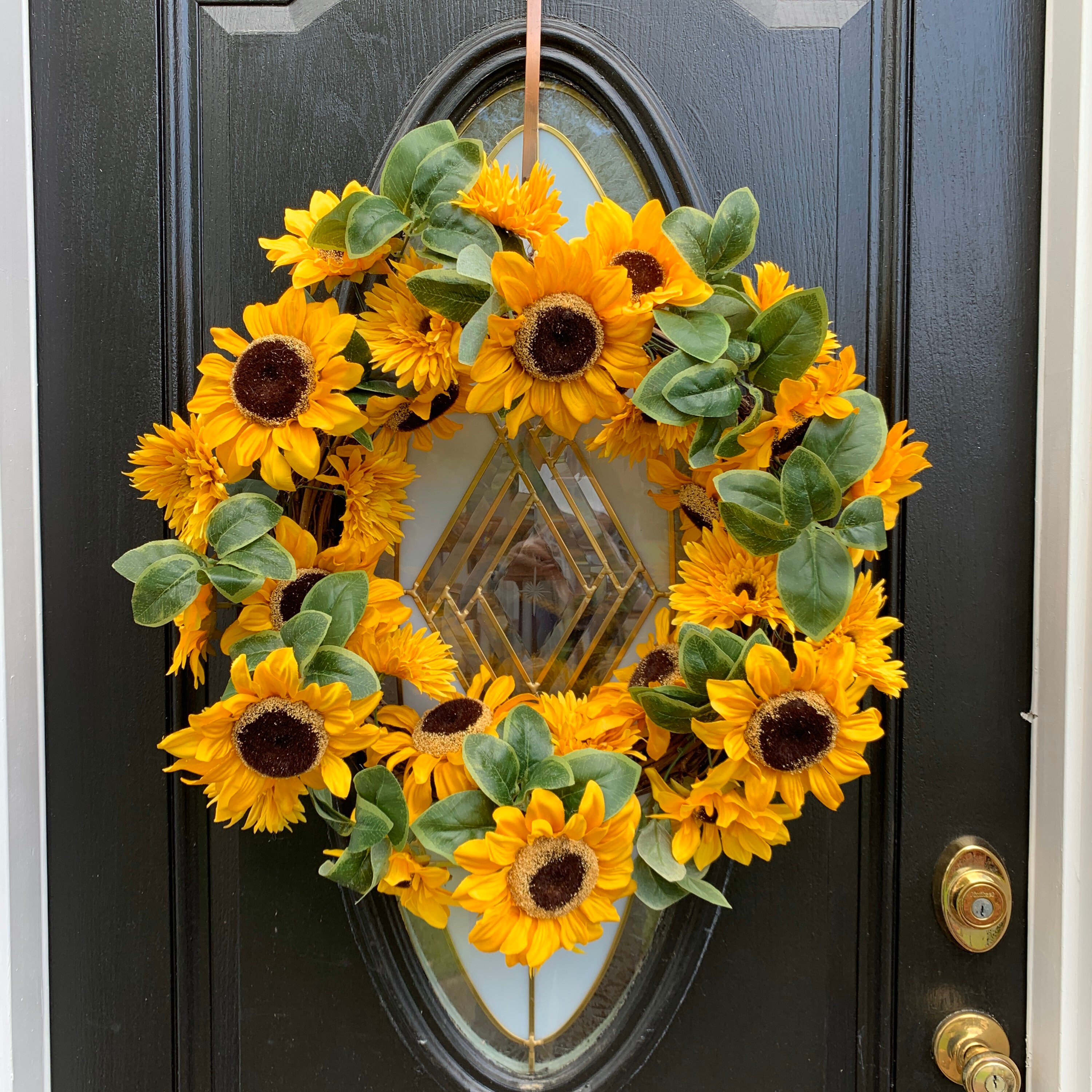 Sunflower Wreath 16 Fall Wreath for Front Door Wreath Yellow Wreath Floral Wreaths Artificial Wreath Sunflowers Garland Farmhouse Decor for All Around Year Harvest Festival Winter Sunflower Wreath 16 Fall Wreath for Front Door Wreath Yellow Wreath Floral Wreaths Artificial Wreath Sunflowers Garland Farmhouse Decor for All Around Year Harvest Festival Winter