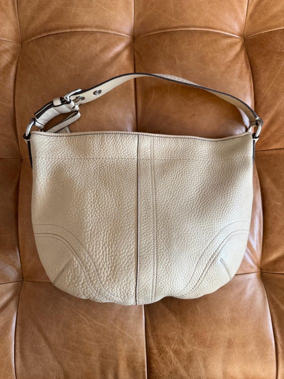 VTG Coach Leather Soho Shoulder Bag Custom Painted Patchwork