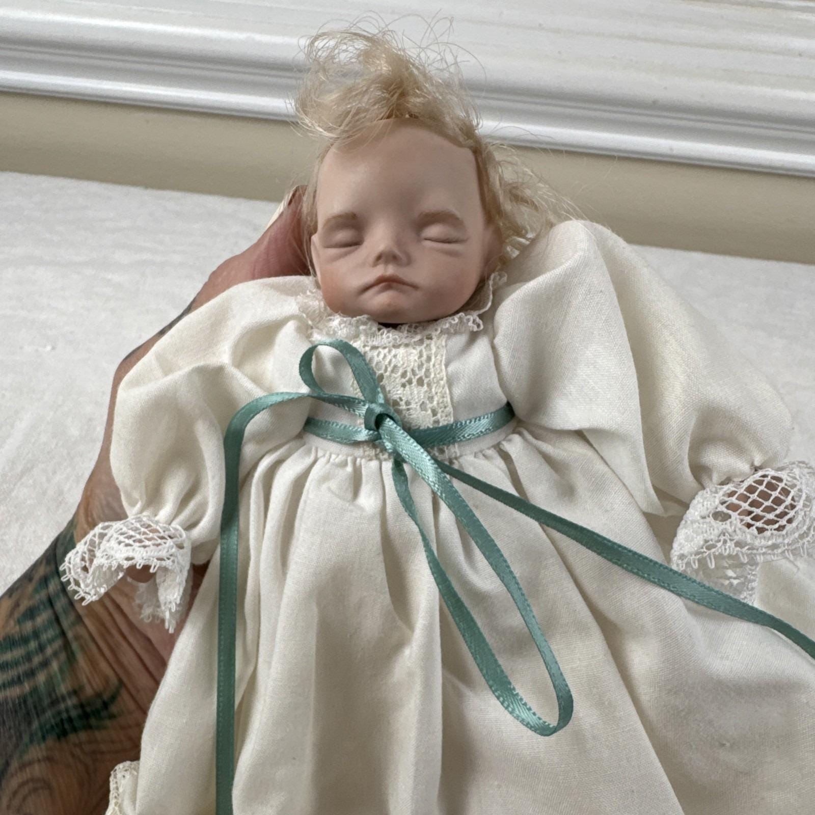 Porcelain Sleeping Baby Doll - Etsy