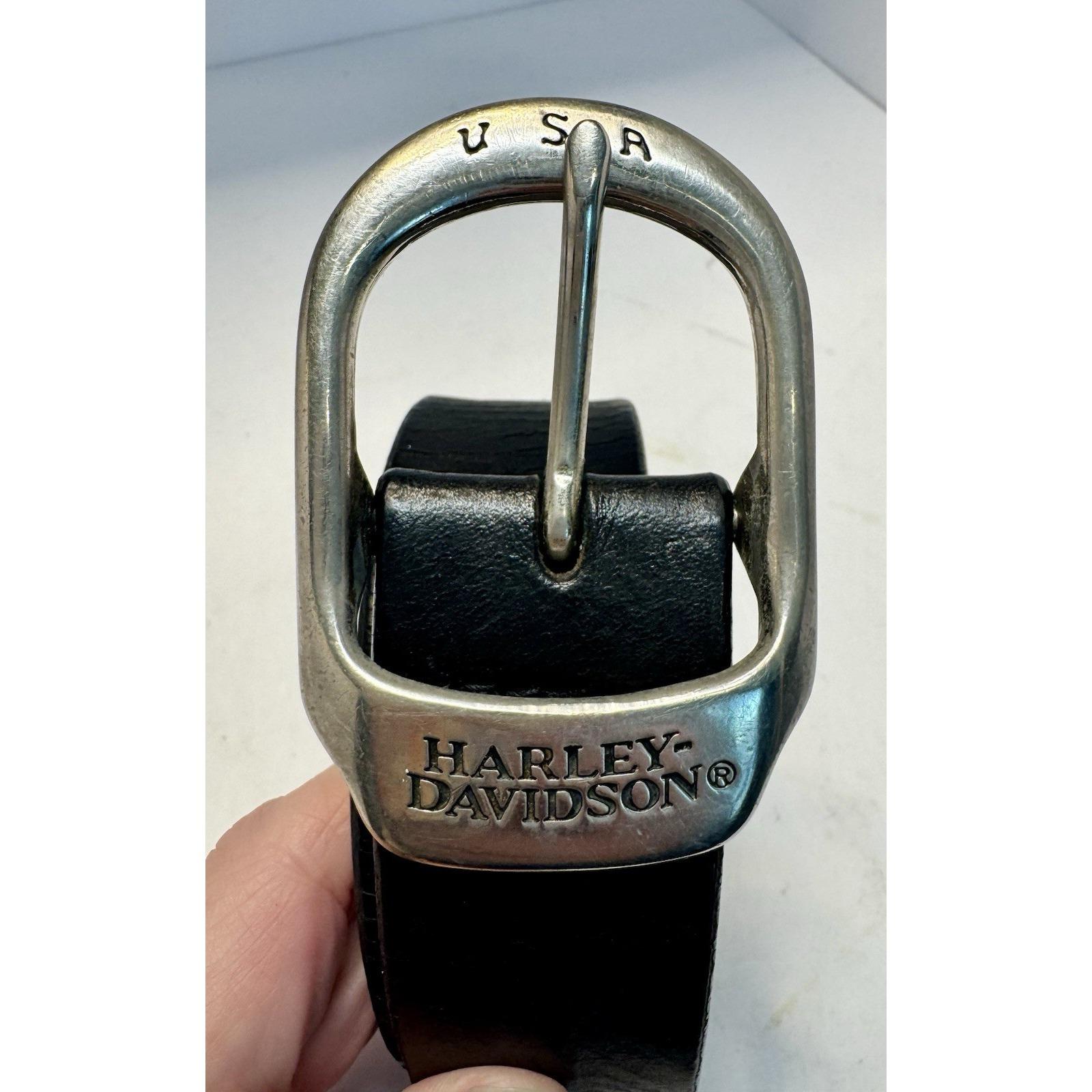 Harley-Davidson Silver Bar & Shield Logo Belt Buckle 99594-08VM 2005 Vintage Harley-Davidson Women main image 2