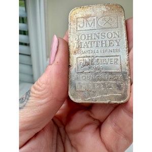 Johnson Matthey Silver Bar - Etsy