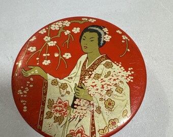 Vintage Typewriter Ribbon Ink & Tin Royal #10 Blk Red USA Smith Corona Pure Silk