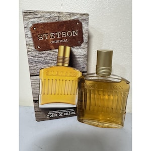 VTG STETSON Oringinal Collectors Edition Cologne Splash 2.25 Fl oz by Coty image 1