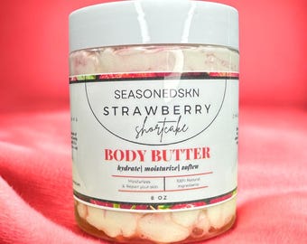 STRAWBERRY SHORTCAKE:  Whipped Body Butter