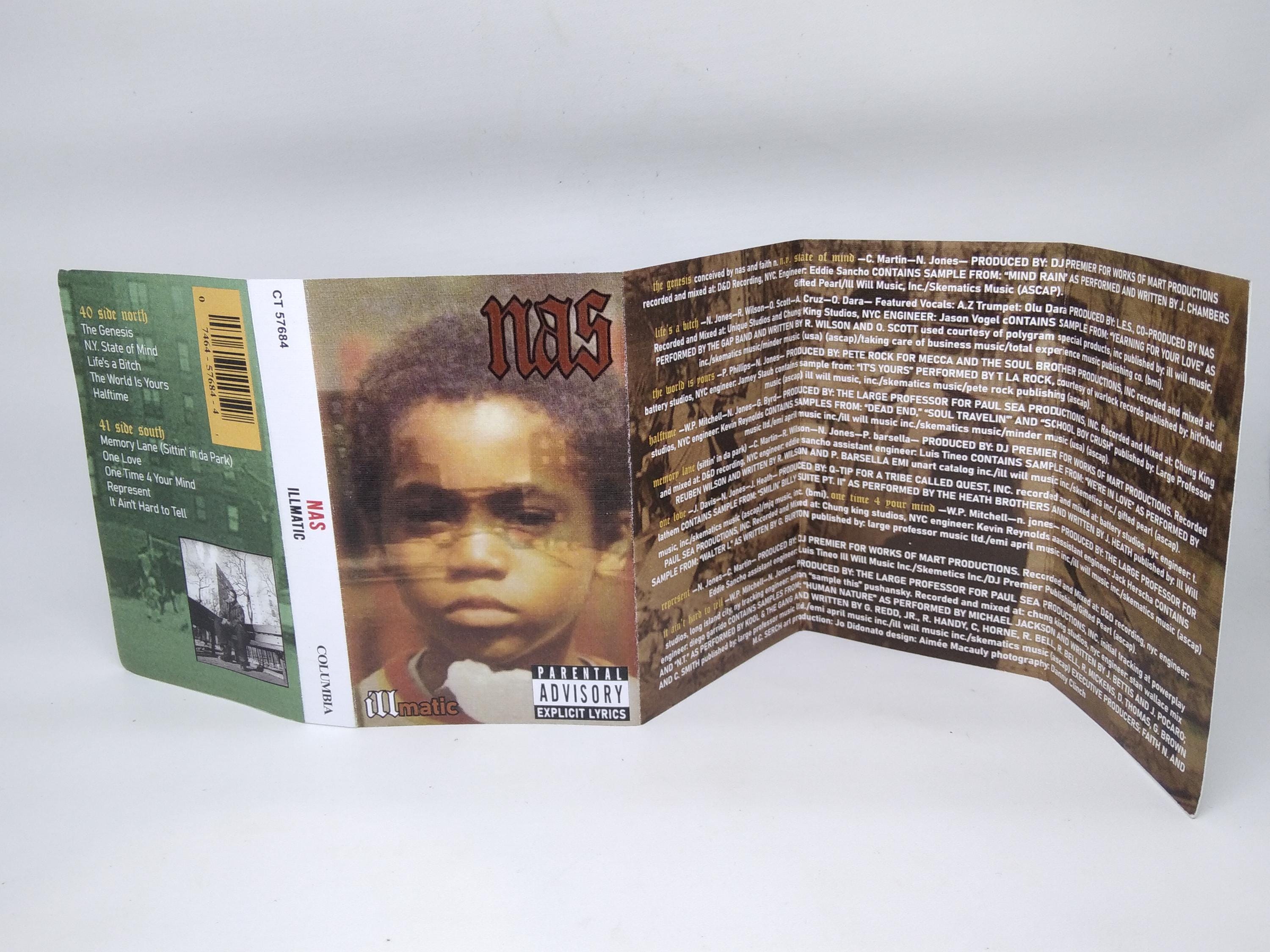 NAS illmatic カセットテープ Nas Illmatic Cassette Tape - Etsy