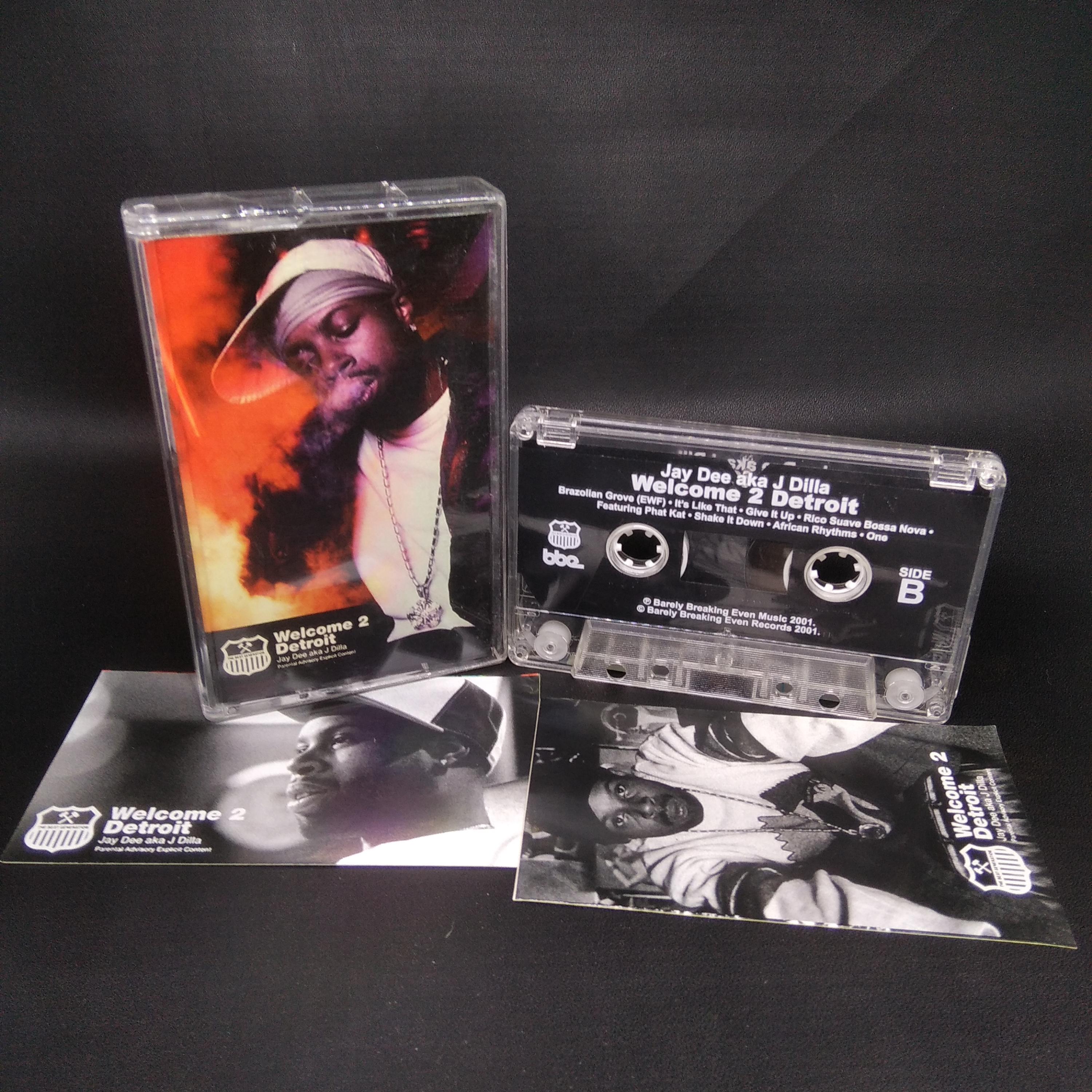 J Dilla Jay Dee Welcome 2 Detroit Kassette Tonband