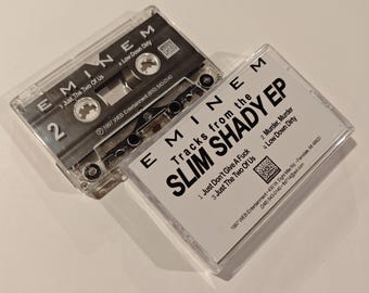 Eminem Tracks From the Slim Shady EP Cassette Tape - Etsy