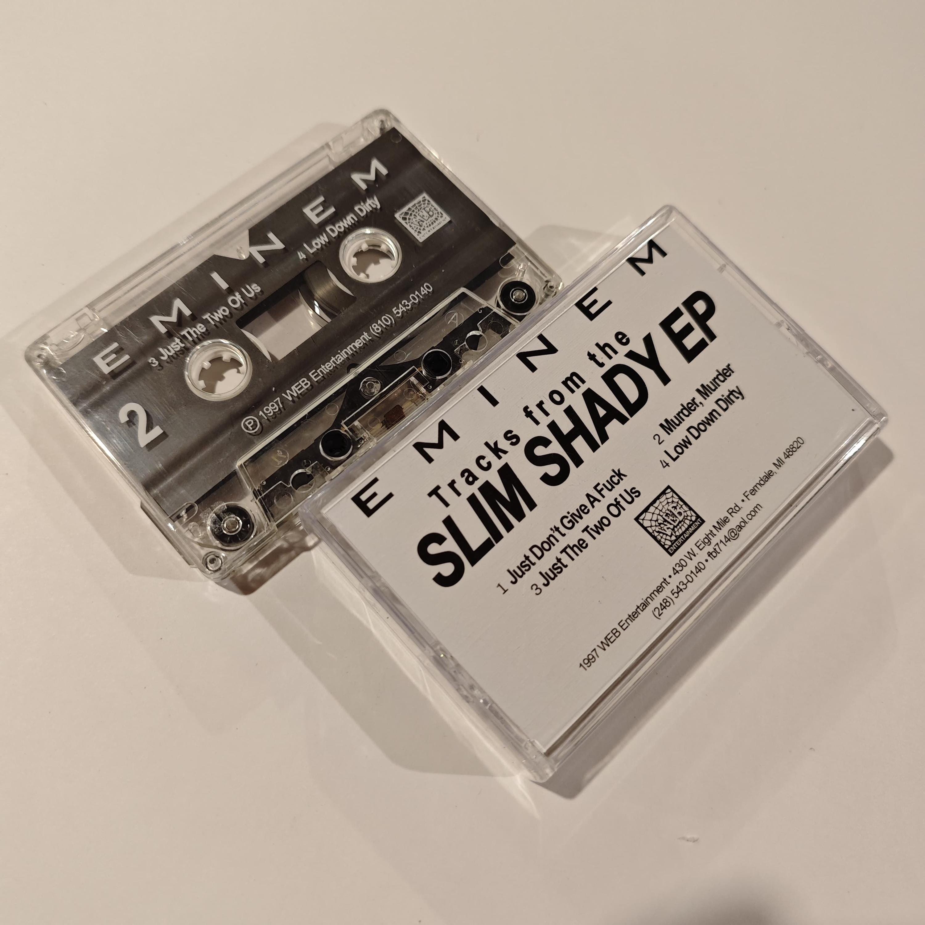 Eminem Tracks From the Slim Shady EP Cassette Tape - Etsy Eminem Tracks From the Slim Shady EP Cassette Tape - Etsy