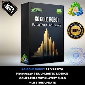 v9.1 XG Gold Robot EA MT4 Robot Metatrader Expert Advisor unlimited licence and free lifetime update, Autotrader financial trading
