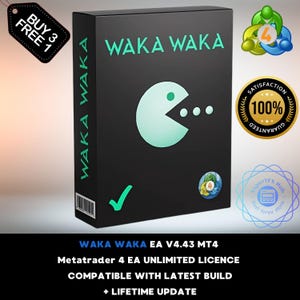 v4.43 Waka Waka EA Forex Expert Advisor Metatrader 4 MT4 Auto Trading Robot unlimited licence with lifetime updates, financial trading bot