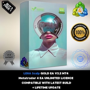 v3.2 LENA Scalp Gold EA Forex Robot Metatrader MT4 Expert Advisor unlimited licence and free lifetime update, Autotrader financial trading