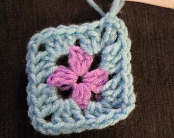 Traditionelles Oma Quadrat Muster