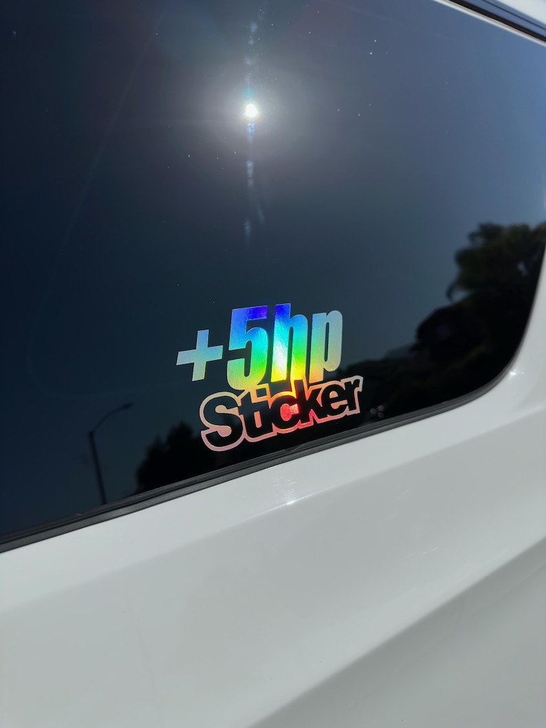 5HP Sticker Holographic Chrome Color - Sticker Vinyl Outdoor - Many ...
