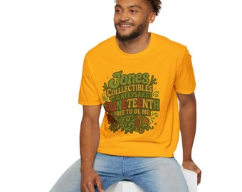 Juneteenth Celebration T-Shirt, Unisex Softstyle Tee for Festivals, Freedom Events, Gifts, Heritage Celebrations, Family Reunions