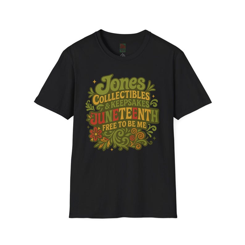 Juneteenth Celebration T-Shirt, Unisex Softstyle Tee for Festivals, Freedom Events, Gifts, Heritage Celebrations, Family Reunions image 7
