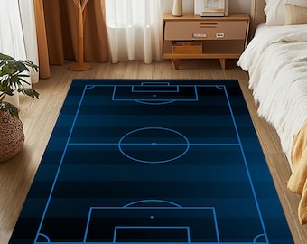 Basketball Court Rug: Sports Design Decor Rug