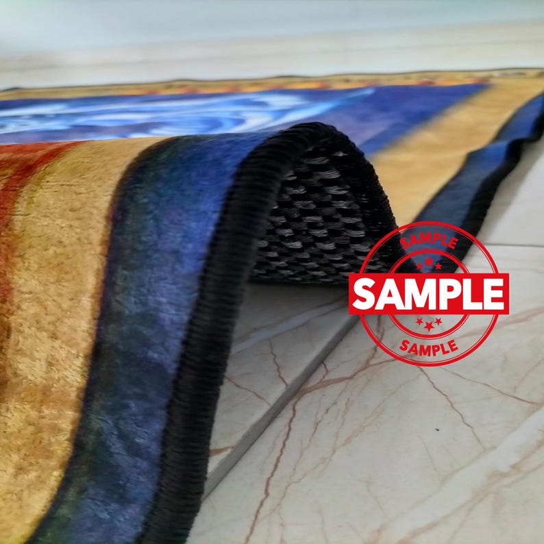 Black Blue Red Yellow Green Twister Round Rug, Round Twister Rug ...