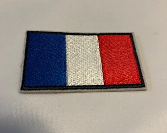 Ecusson Drapeau Français Brodé - KLS Boutique