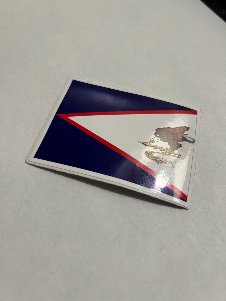 Samoan Flag Sticker, ,samoa , Flag of the United Kingdom Sticker for ...