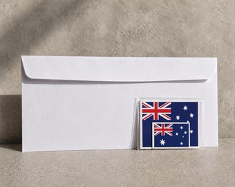 Australian Flag Sticker set | Water resistant Vinyl (Multiple Sizes)