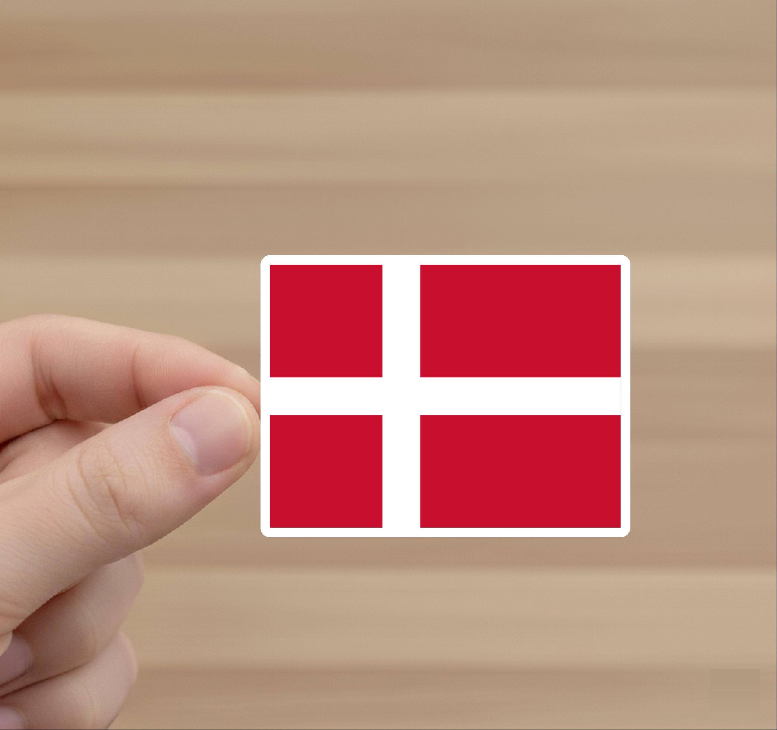 Denmark Meme Sticker Denmark Flag Stickers | 2-piece Decal Set (various Sizes) - Etsy