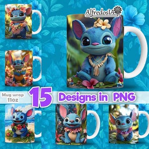 15 designs digital cartoon, 15 designs in PNG, sublimation wrap mugs,digital designs,classic cartoons,11oz, style templates,vintage