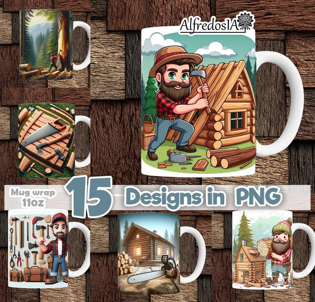 Limberjack Design 15 Designs Lumberjack, 15 Designs in PNG, Digital Designs, Designs ...