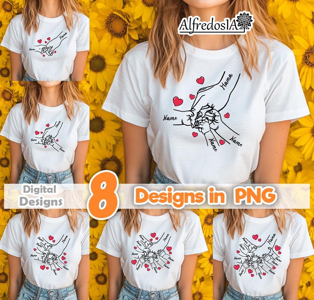 8 Mother's Day designs, 8 PNG designs, digital designs, mom, t-shirts, vintage, Mother's Day, t-shirts