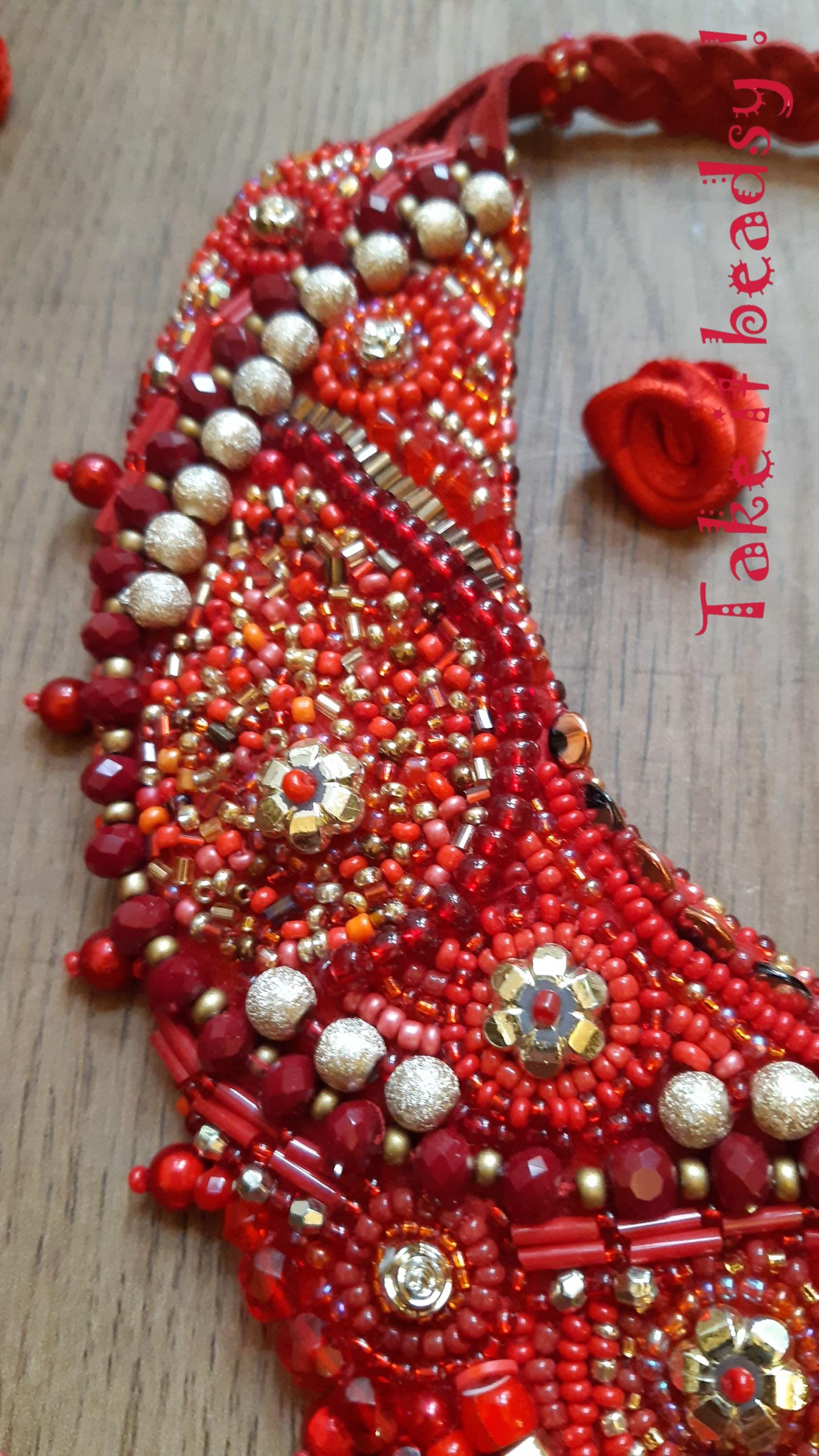 Carmen Handmade Original Design Unique, Statement Necklace