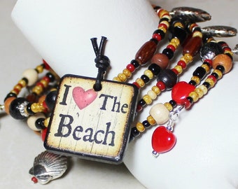 Handmade Bracelet ~ Beaded Jewelry ~ Beach Boho