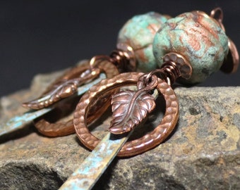 Handmade Earrings ~ Posts ~ Circle of Life