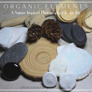 Photo Props ~ Organic Elements ~ Product Photography Display Kit